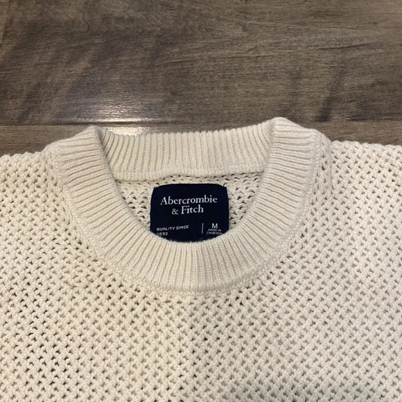 Abercrombie & Fitch Knit Pocket Sweater Medium - Picture 2 of 3